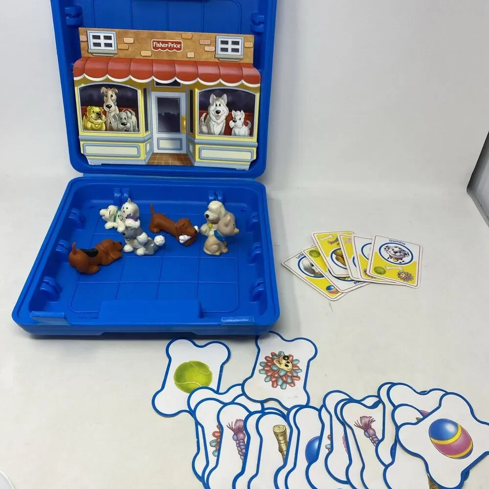 Fisher Price Adopt-a-dog Game With Original Case Box Open Box